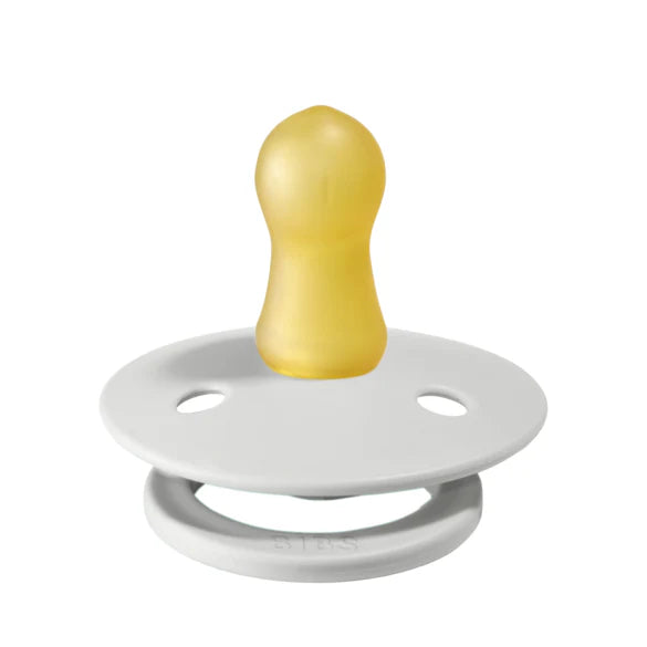 Size 2 - Pacifier Natural Rubber 2 PK Round Nipple - Colour