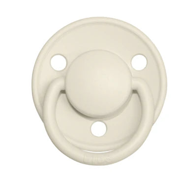 One Size - Pacifier Silicone 2 PK Round Nipple - De Lux