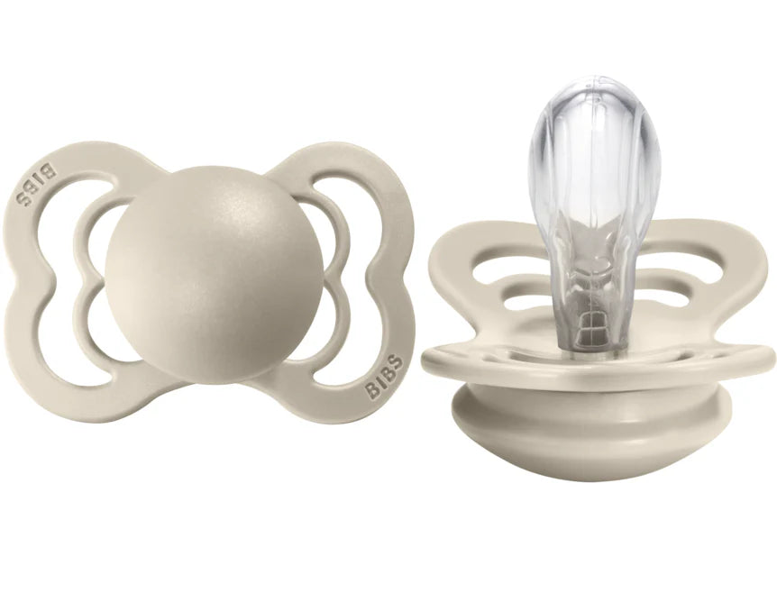 Size 1 - Pacifier Soft Silicone 2 PK Symmetrical Nipple - Supreme