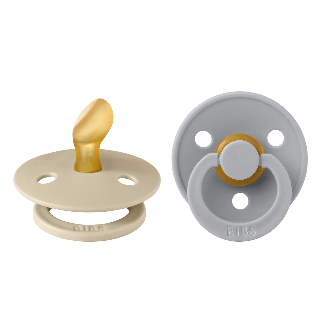 Size 2 - Pacifier Natural Rubber 2 PK Anatomical Nipple - Colour