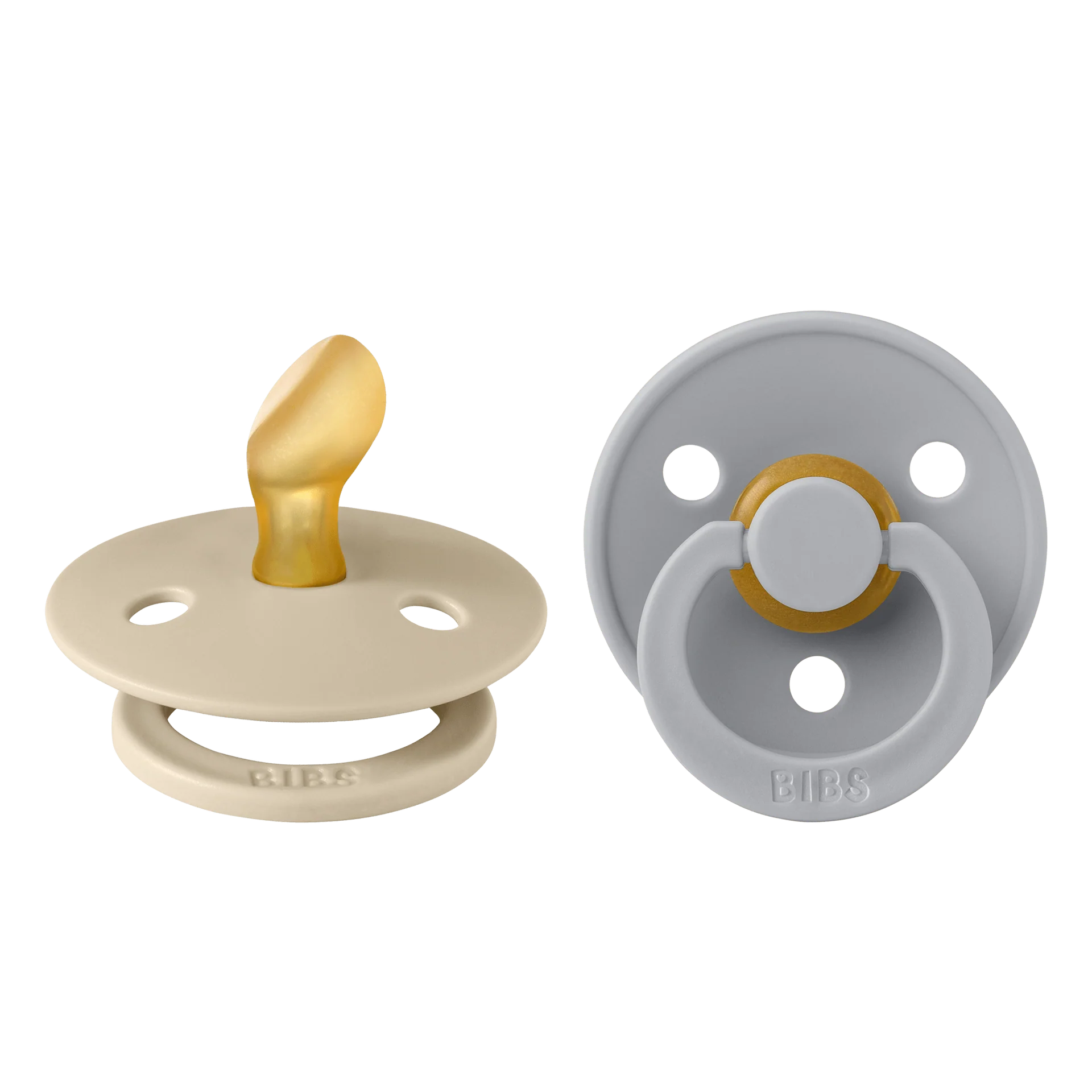 Size 2 - Pacifier Natural Rubber 2 PK Anatomical Nipple - Colour