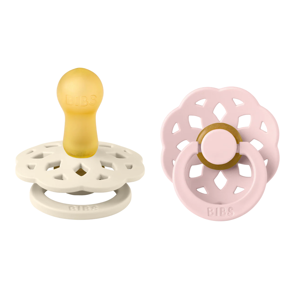 Size 1 - Pacifier Natural Rubber 2 PK Round Nipple - Bohme