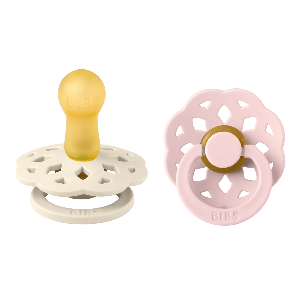 Size 1 - Pacifier Natural Rubber 2 PK Round Nipple - Bohme
