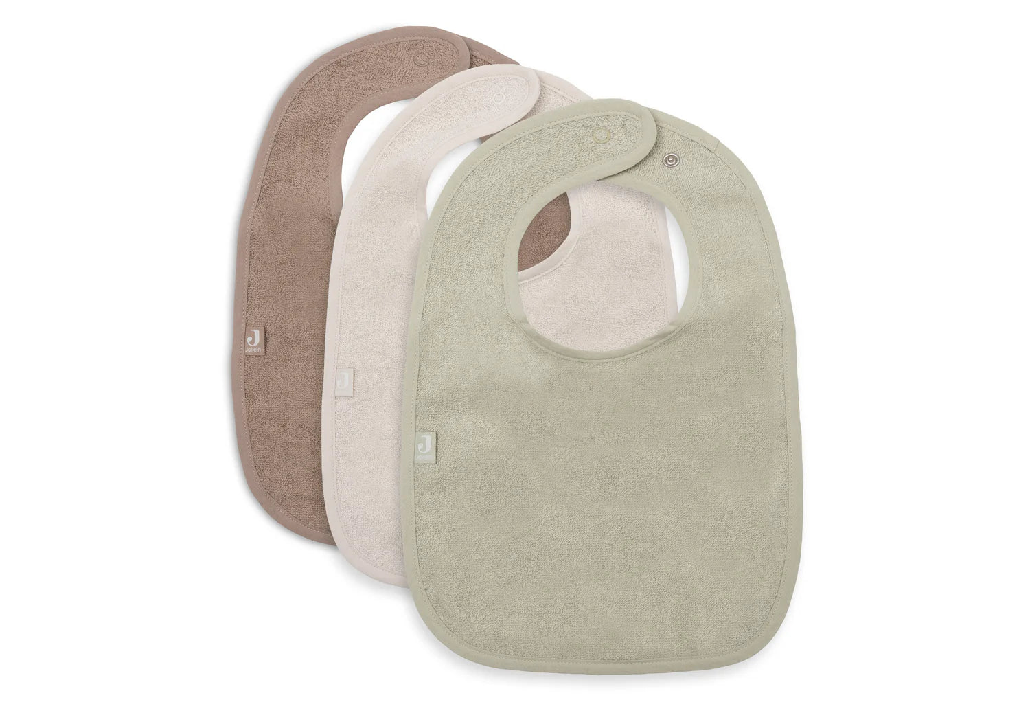 Terry Cloth Bib - 3 Pieces