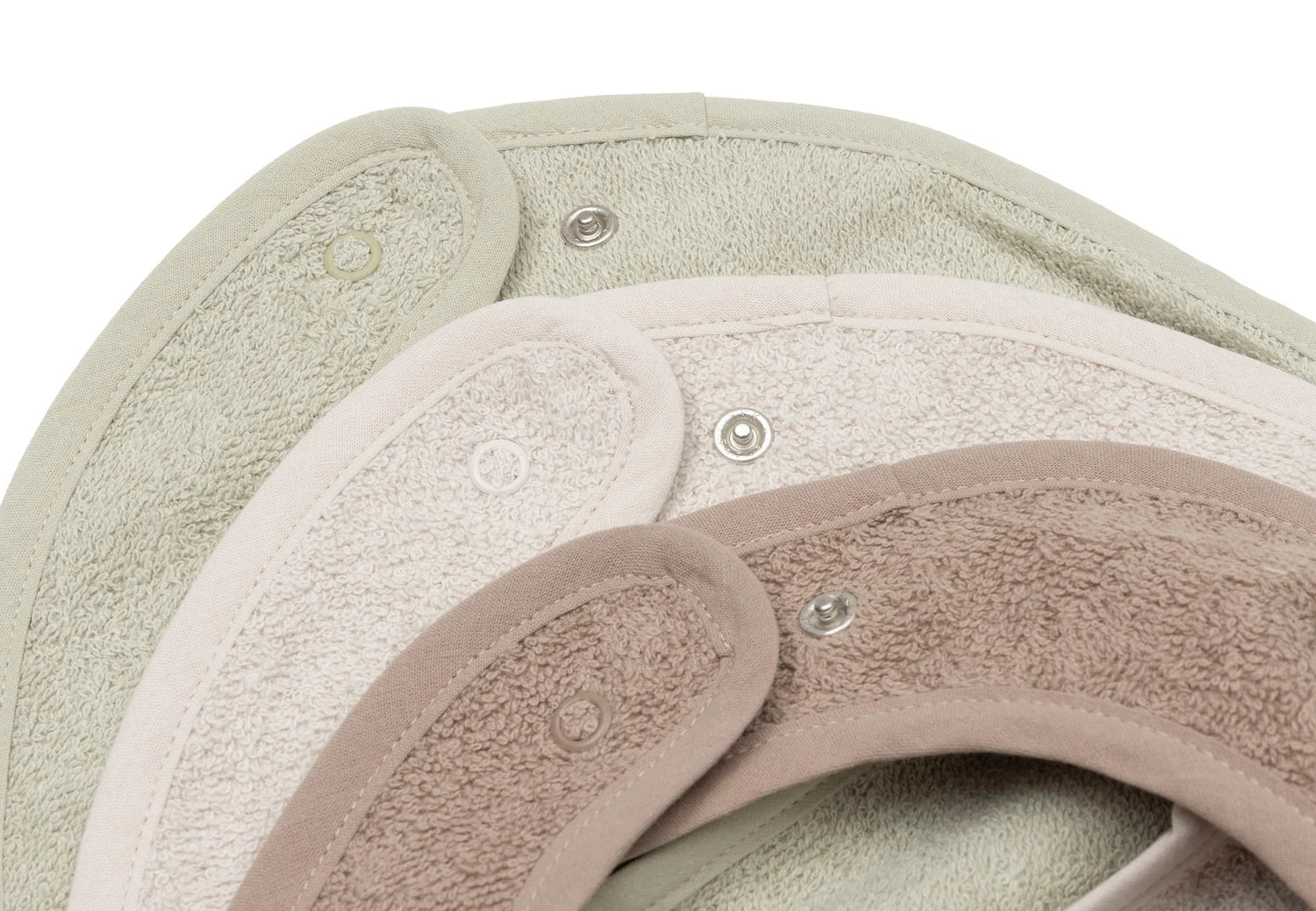 Terry Cloth Bib - 3 Pieces