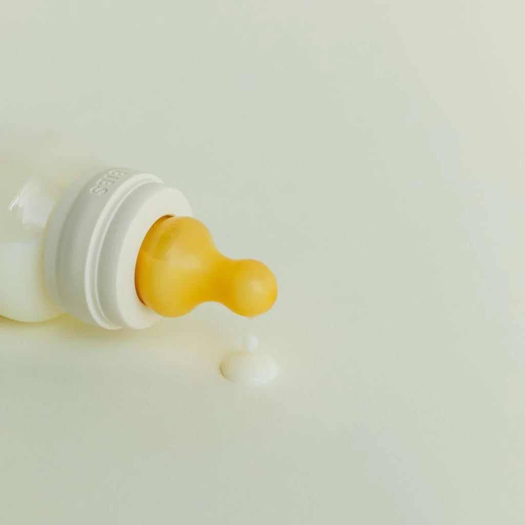 BIBS Baby Bottle Nipple Round Latex 2 pack Fast Flow