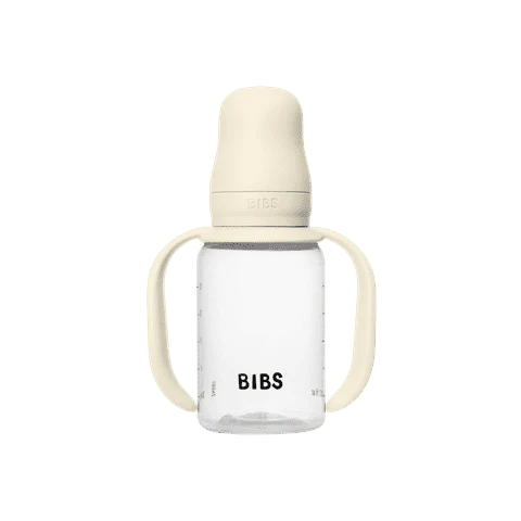 BIBS Baby Sippy Bottle Spout Silicone 1 pack 150 ml Ivory