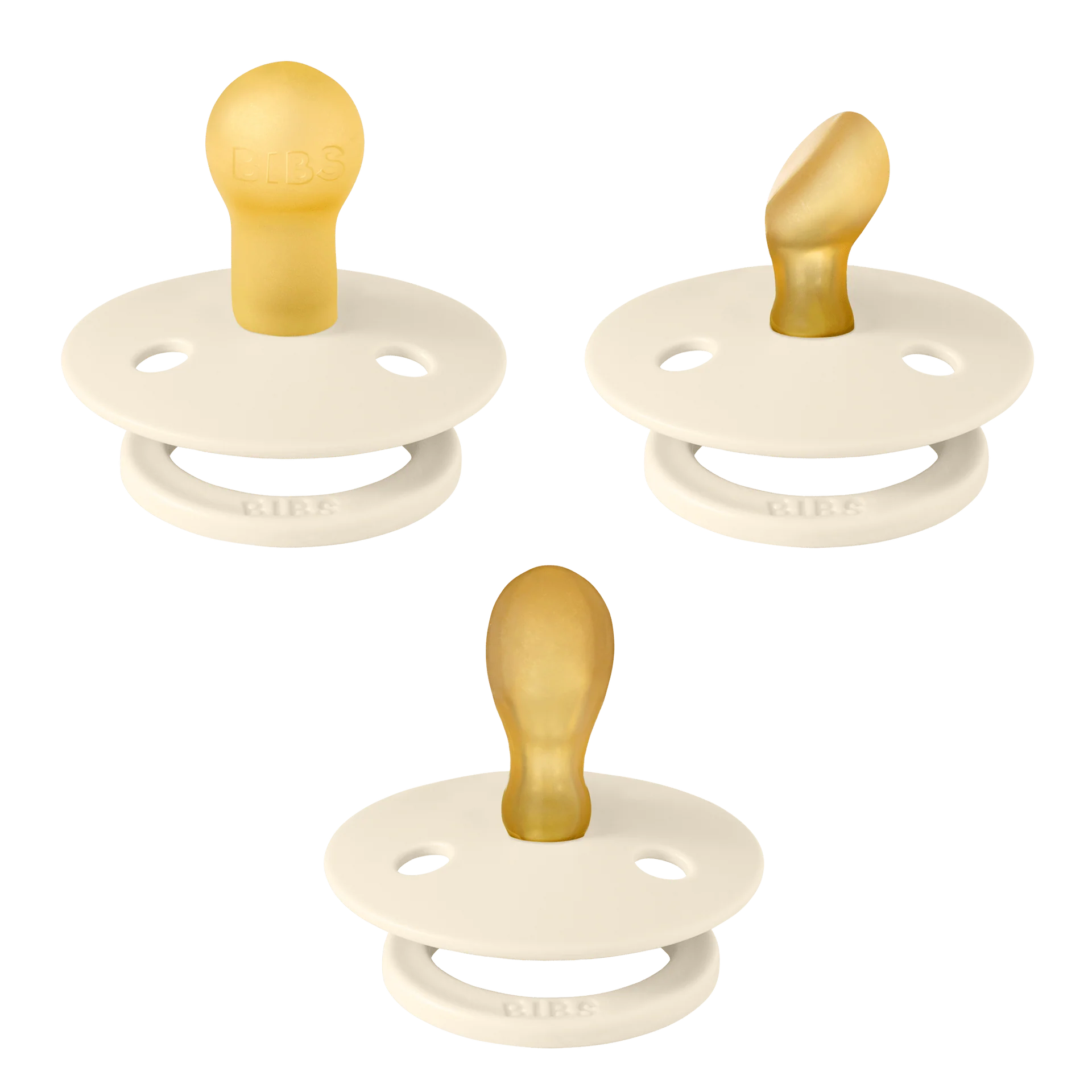 BIBS Try-It Collection Ivory 3 Pack
