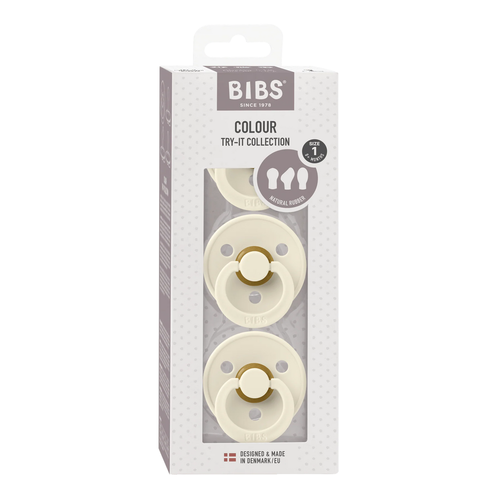 BIBS Try-It Collection Ivory 3 Pack