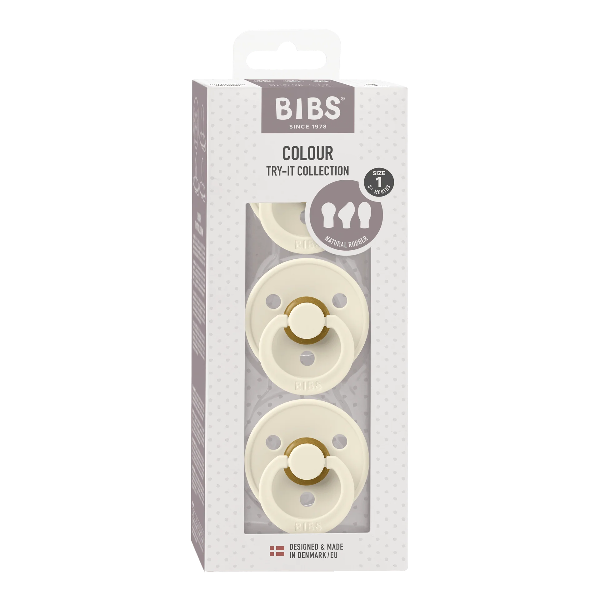 BIBS Try-It Collection Ivory 3 Pack
