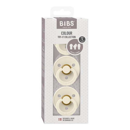 BIBS Try-It Collection Ivory 3 Pack