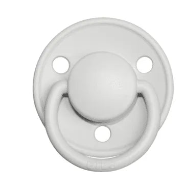 One Size - Pacifier Silicone 2 PK Round Nipple - De Lux
