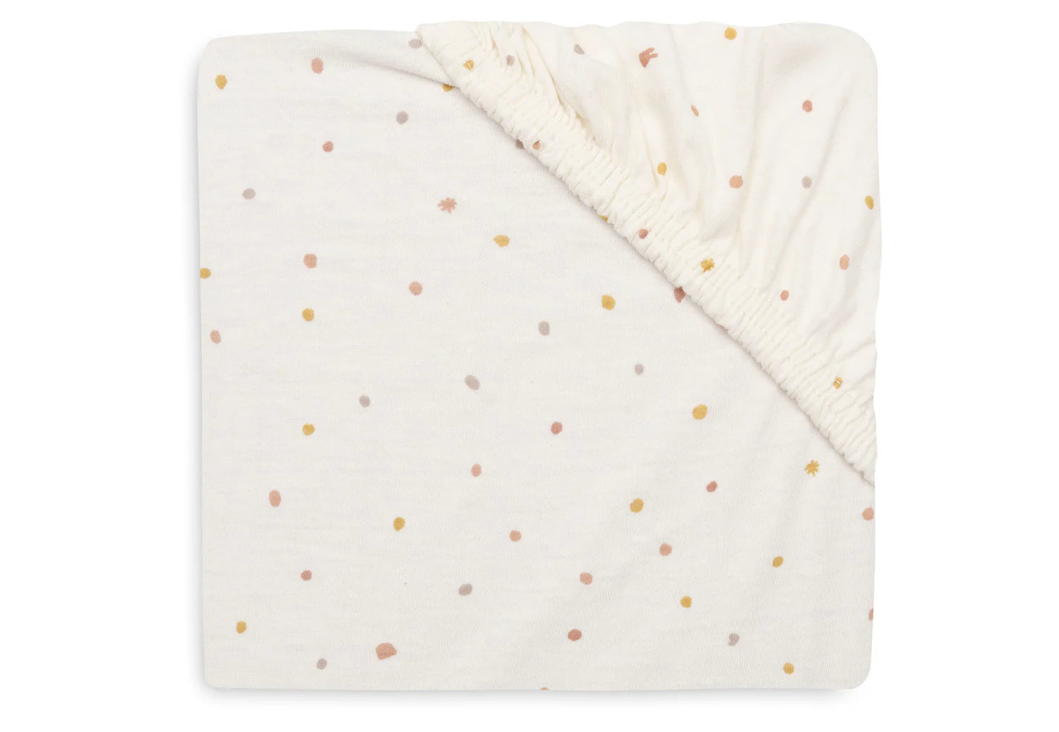 Fitted sheet jersey -  Dusty Dots