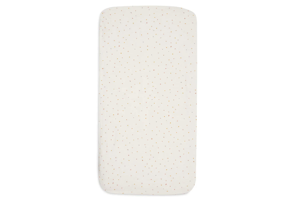 Fitted sheet jersey -  Dusty Dots