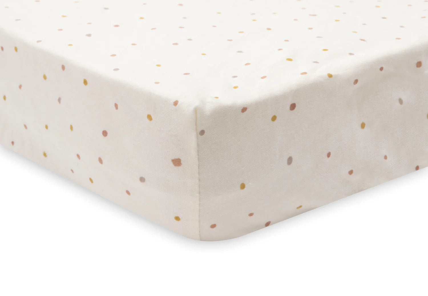 Fitted sheet jersey -  Dusty Dots