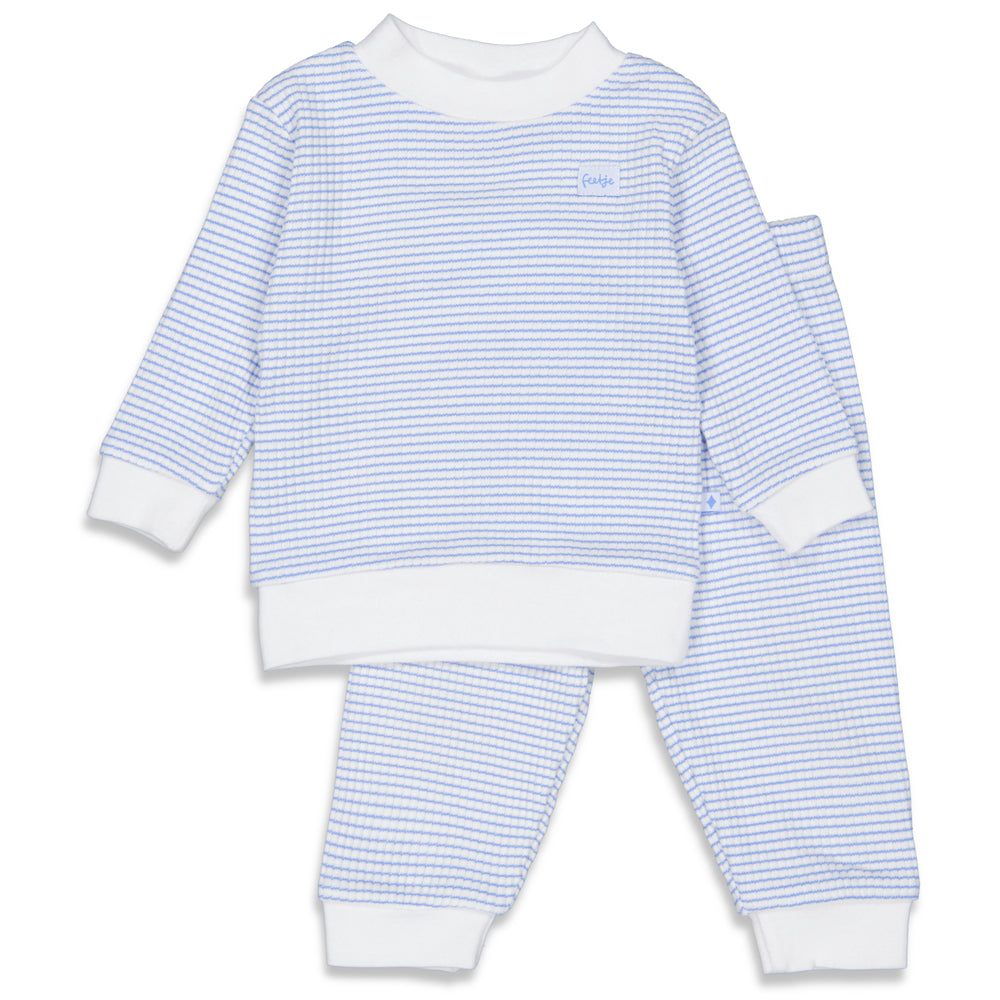 Feetje - Waffle pajamas - Blue