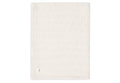 Cot Blanket Grain Knit Oatmeal/Velvet 100x150cm
