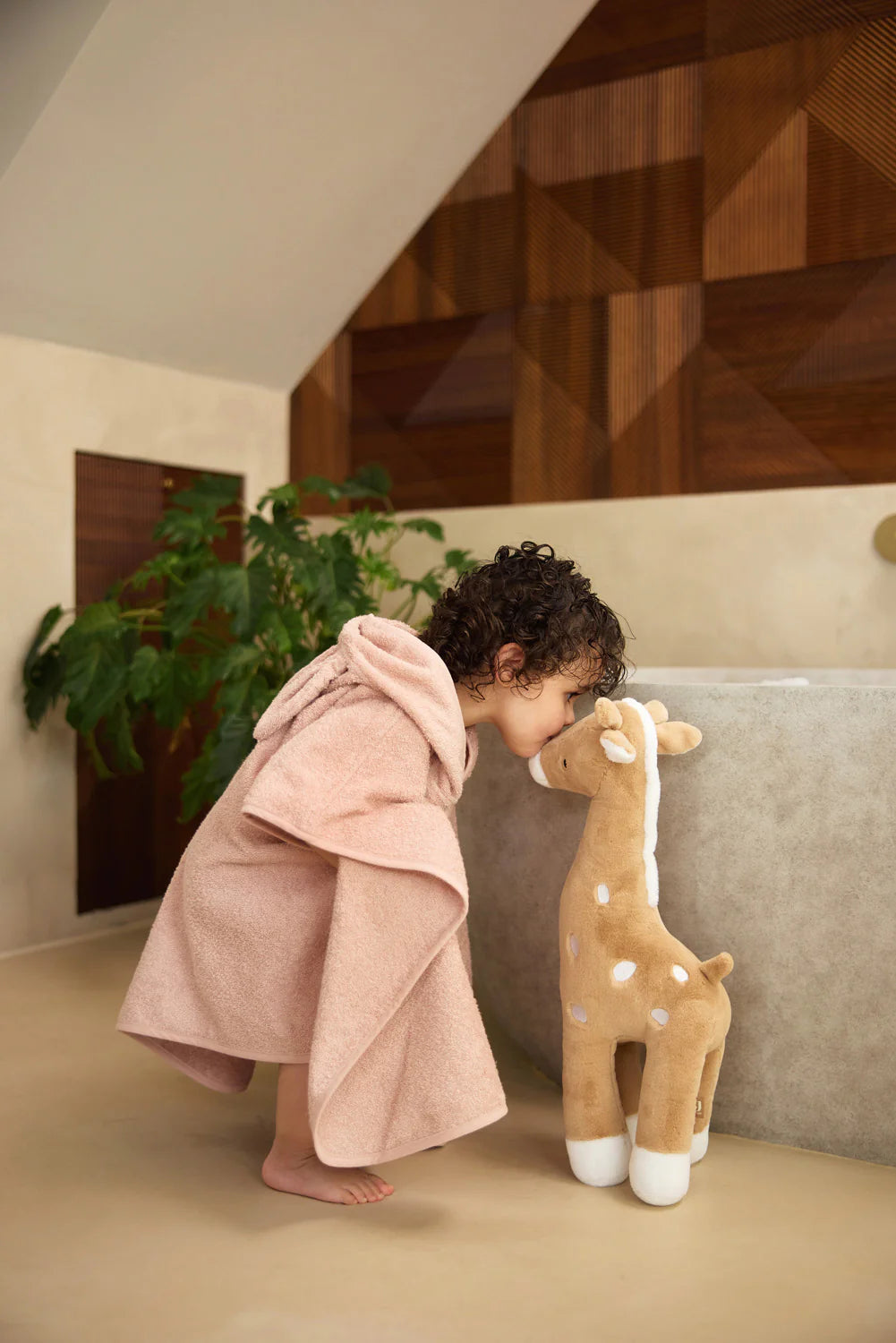 Bath Poncho - Wild rose