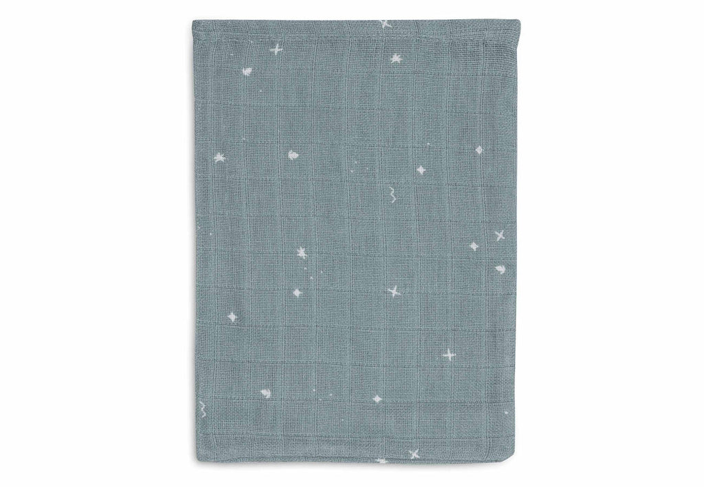 Washcloth Muslin Twinkling Sea Green (3 Pack)
