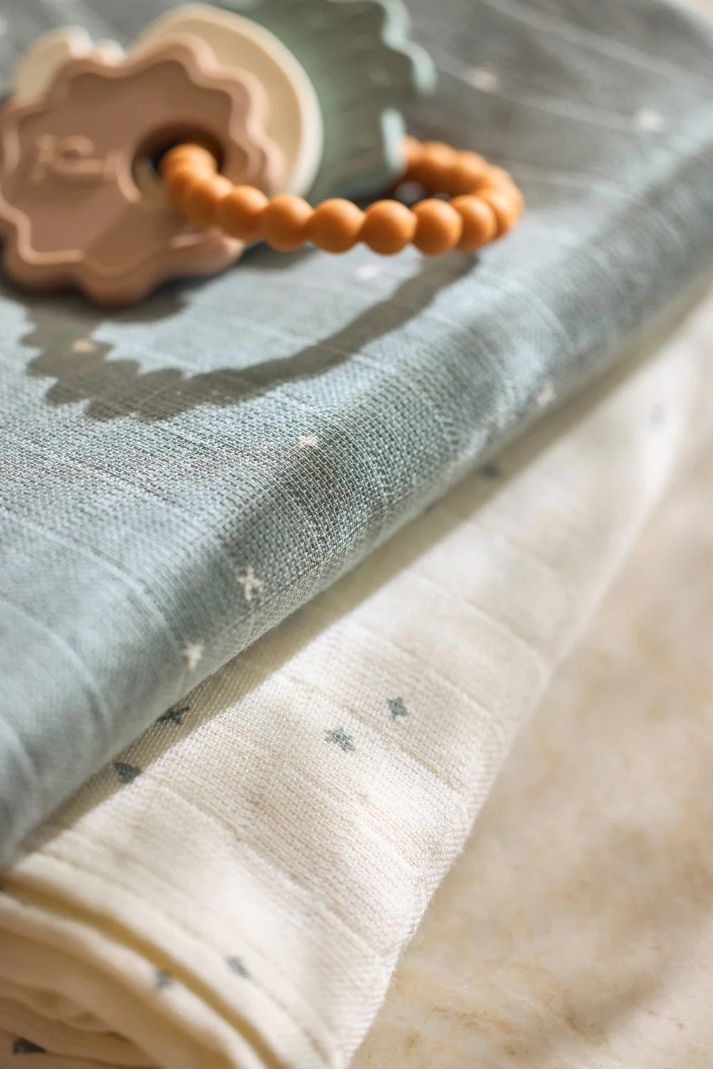 Washcloth Muslin Twinkling Sea Green (3 Pack)