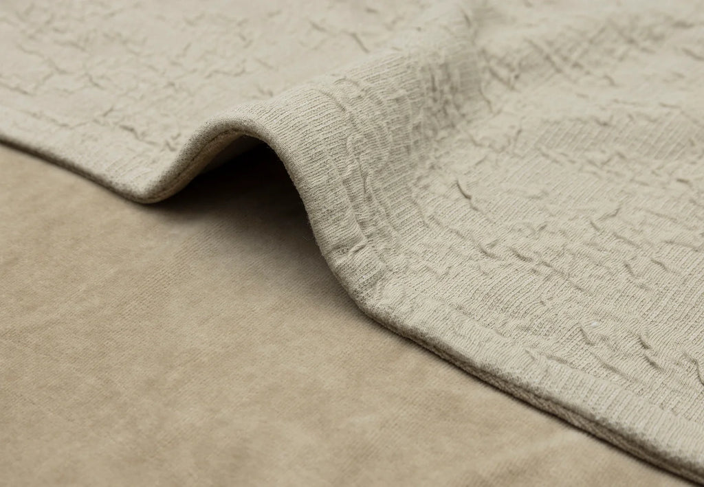 Cradle Blanket Soft Waves Olive Green 75x100cm