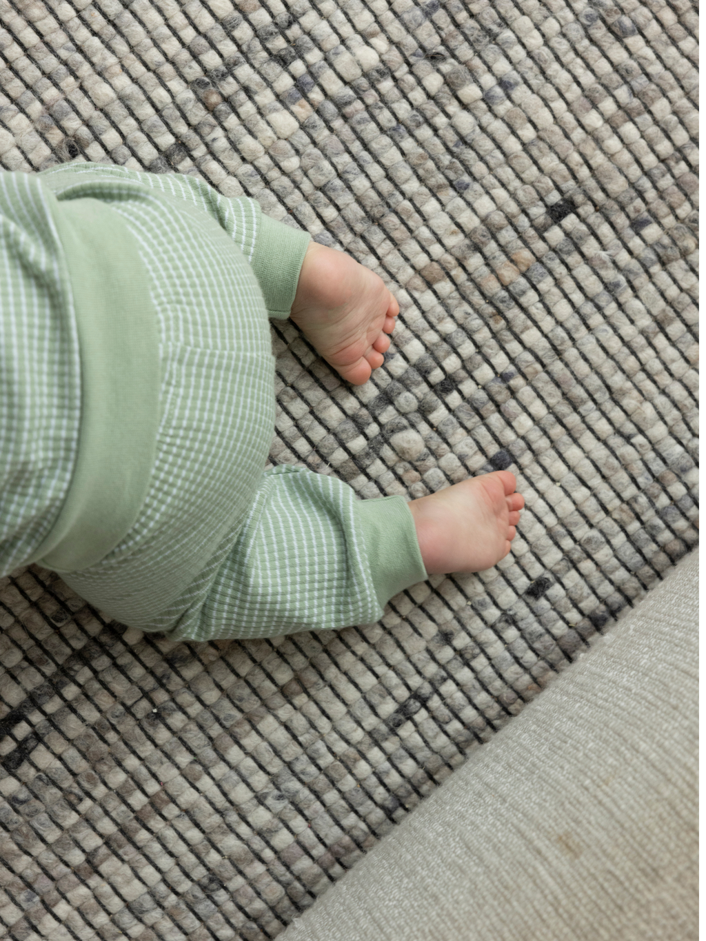 Feetje - Waffle pajamas - Green Blend