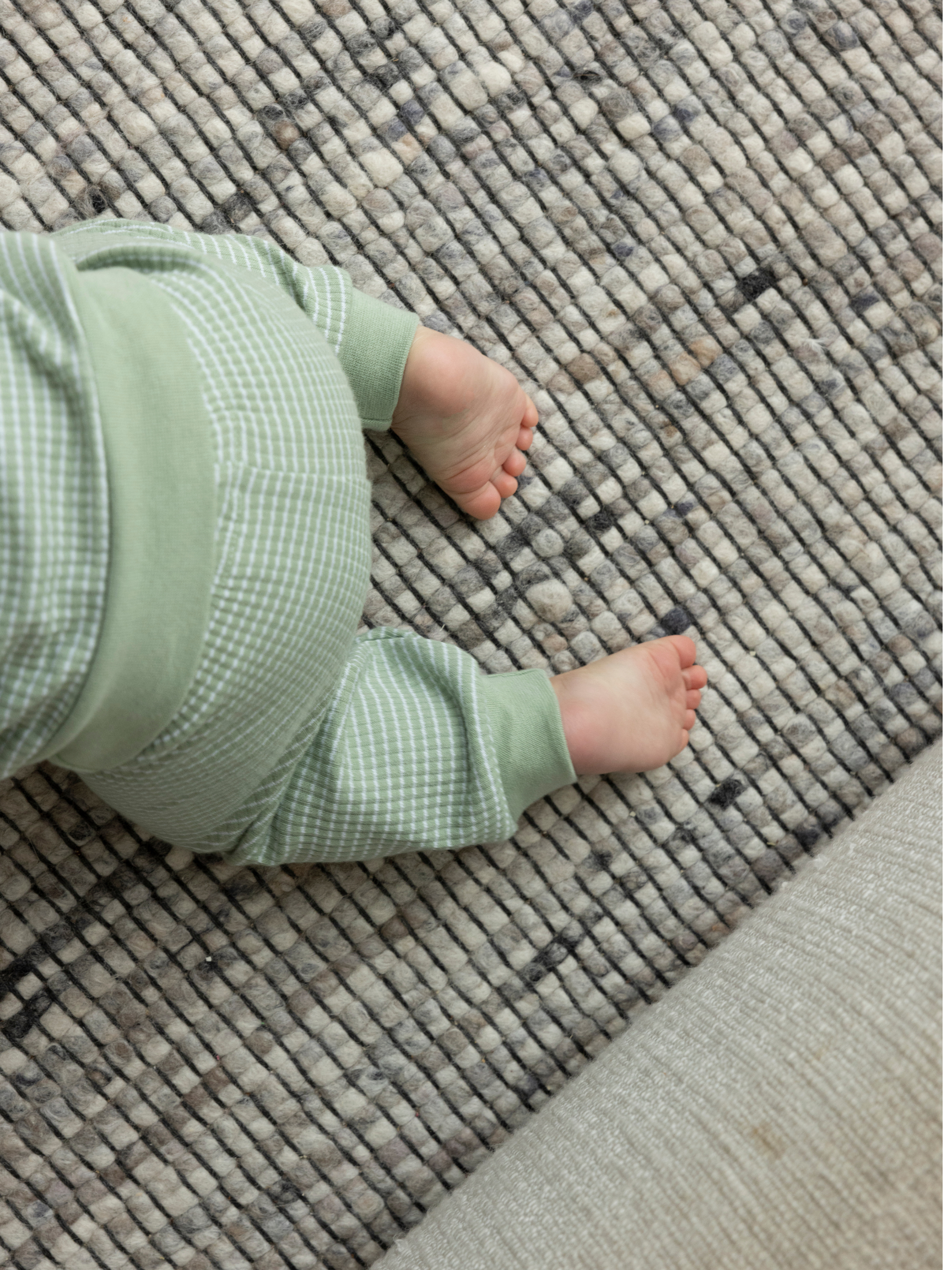 Feetje - Waffle pajamas - Green Blend