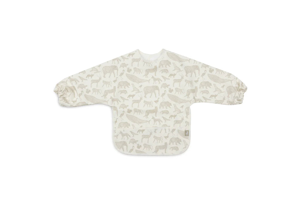 Animals Waterproof Bib with Sleeve