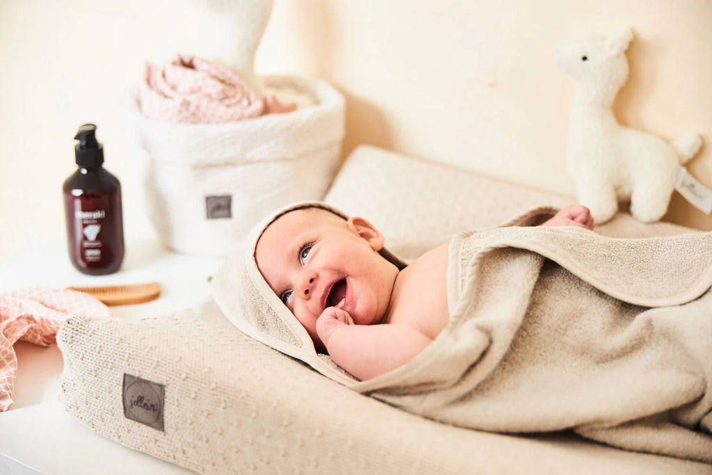 Bath Cape Terry 75x75cm Nougat