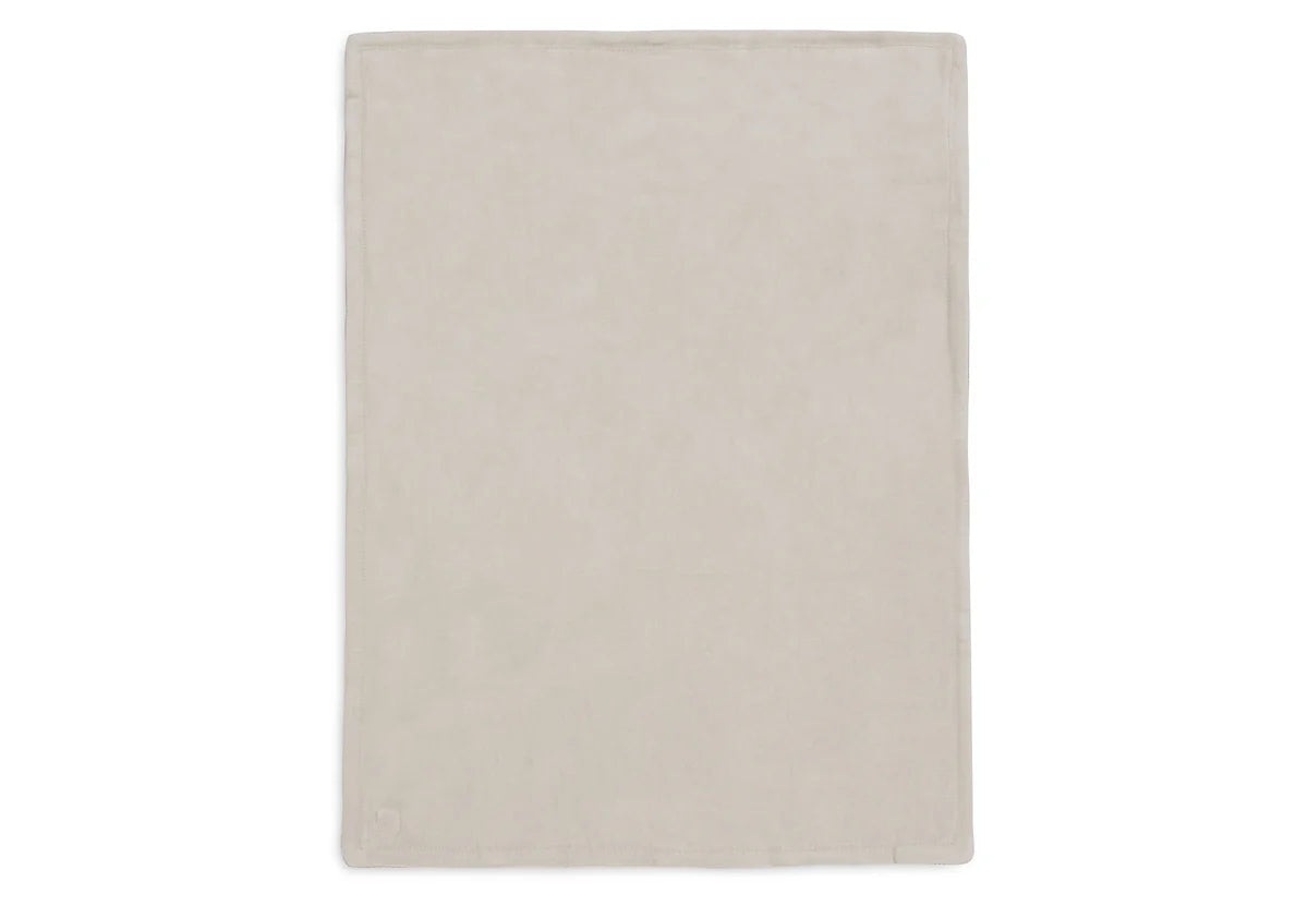 Cradle Blanket Box Knit Warm Sand/Velvet 75x100cm