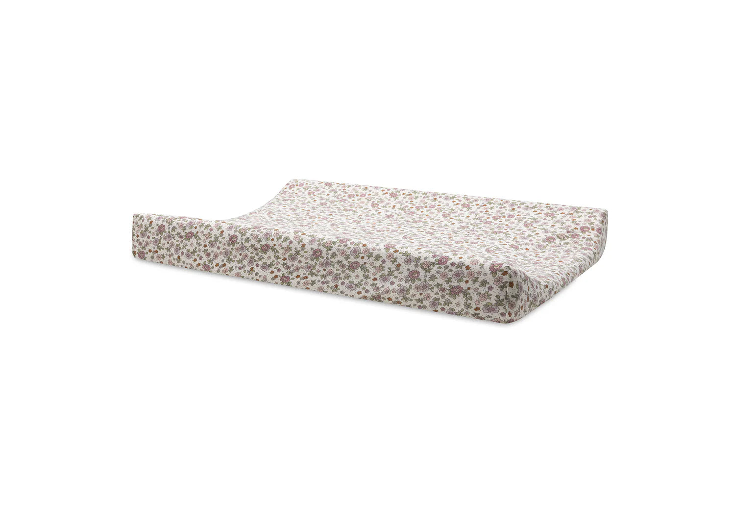 Jersey Changing Pad Cover - Retro Flowers