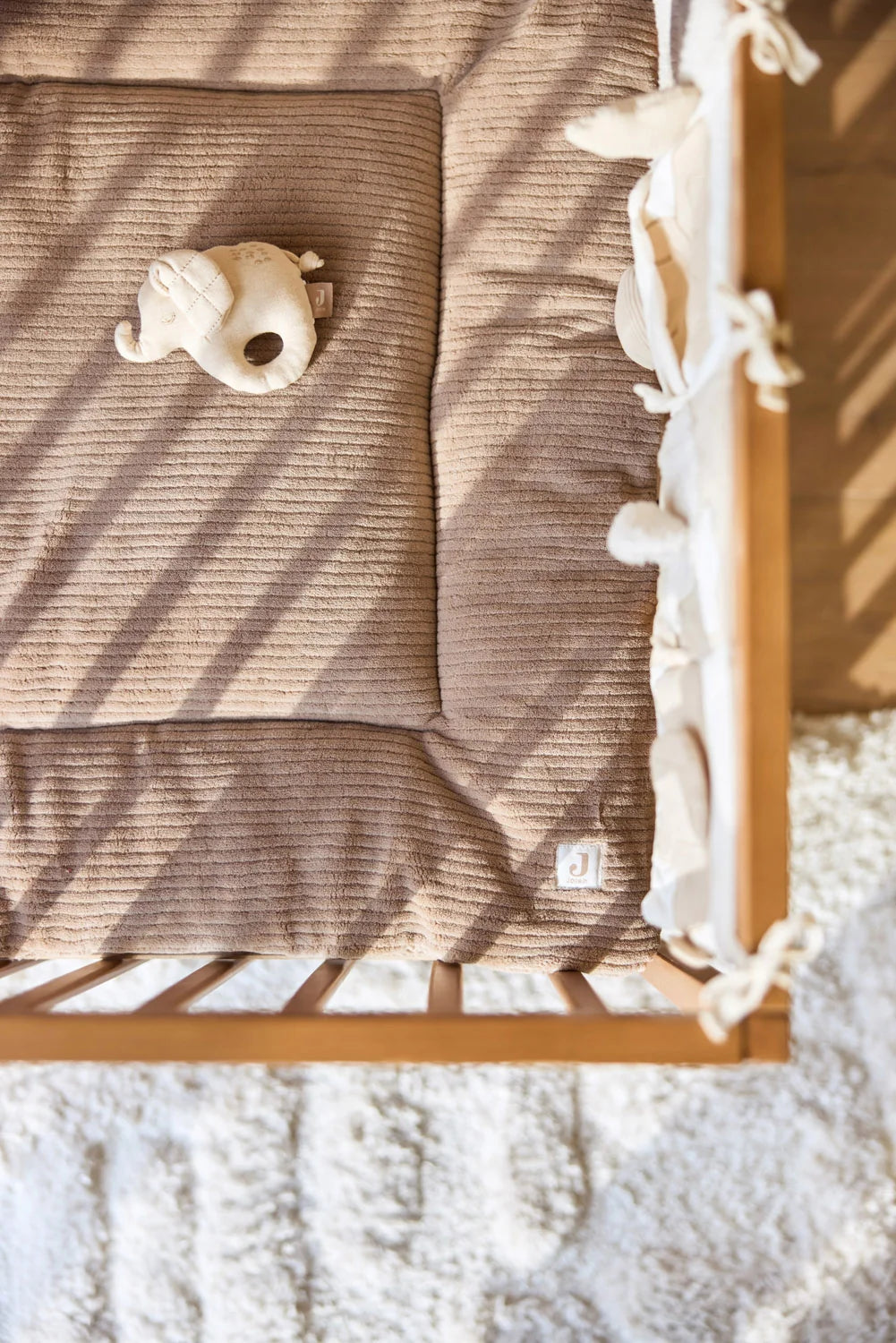 Playpen Mat - Cloudy Rib (100x100cm)