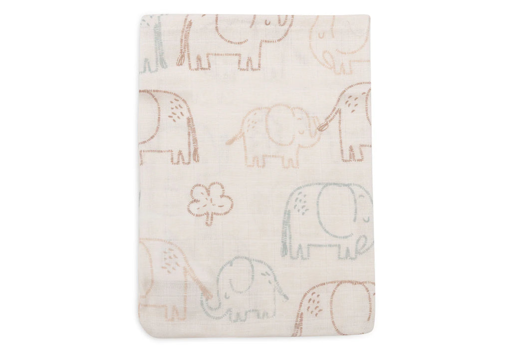 Washcloth Muslin Elephant Tales (3 Pack)