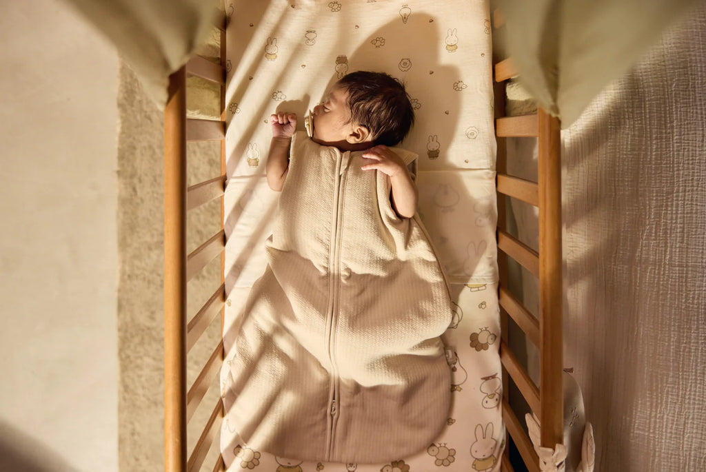 Fitted sheet jersey -  Miffy Family Farm