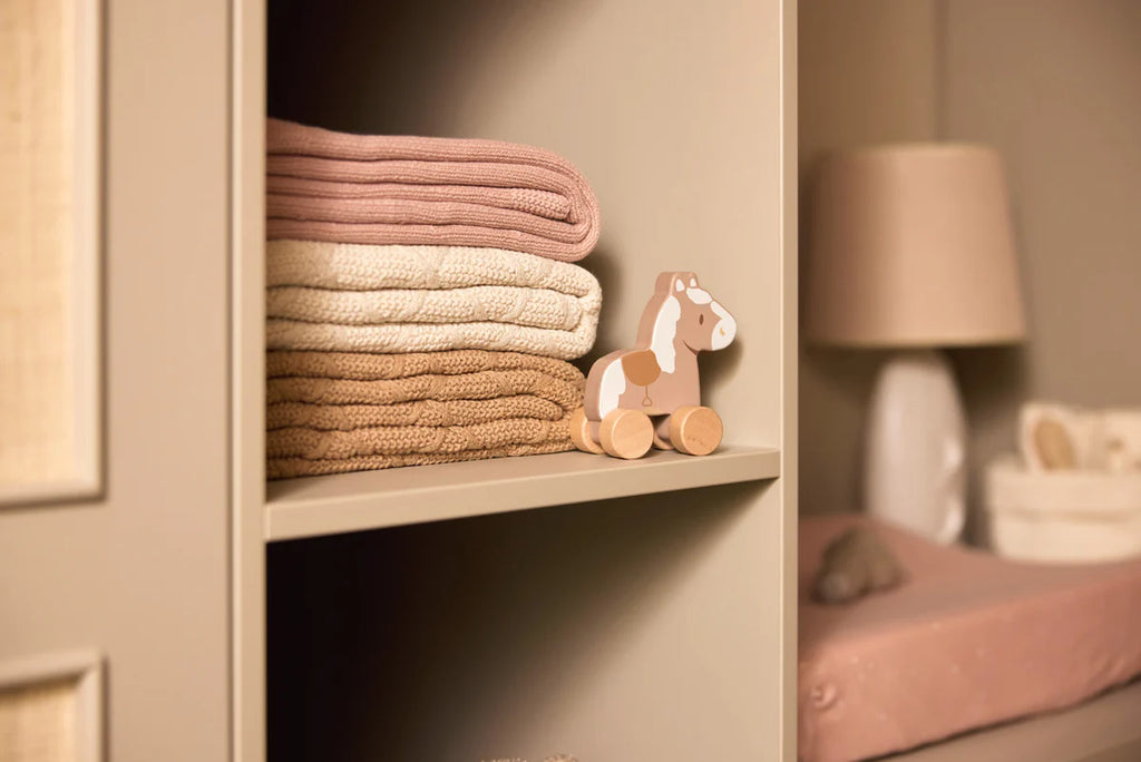 Wooden Horse on Wheels - Nostalgic Ride