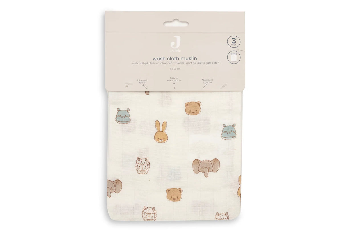Washcloth Muslin Jollies
