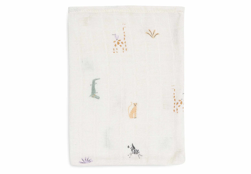 Washcloth Muslin Jungle Jambo (3 Pack)