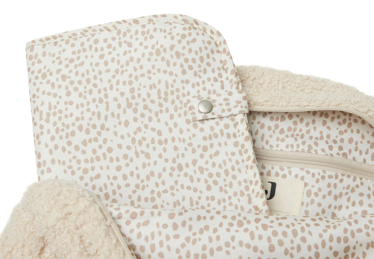 Diaper bag backpack - Boucle - Natural