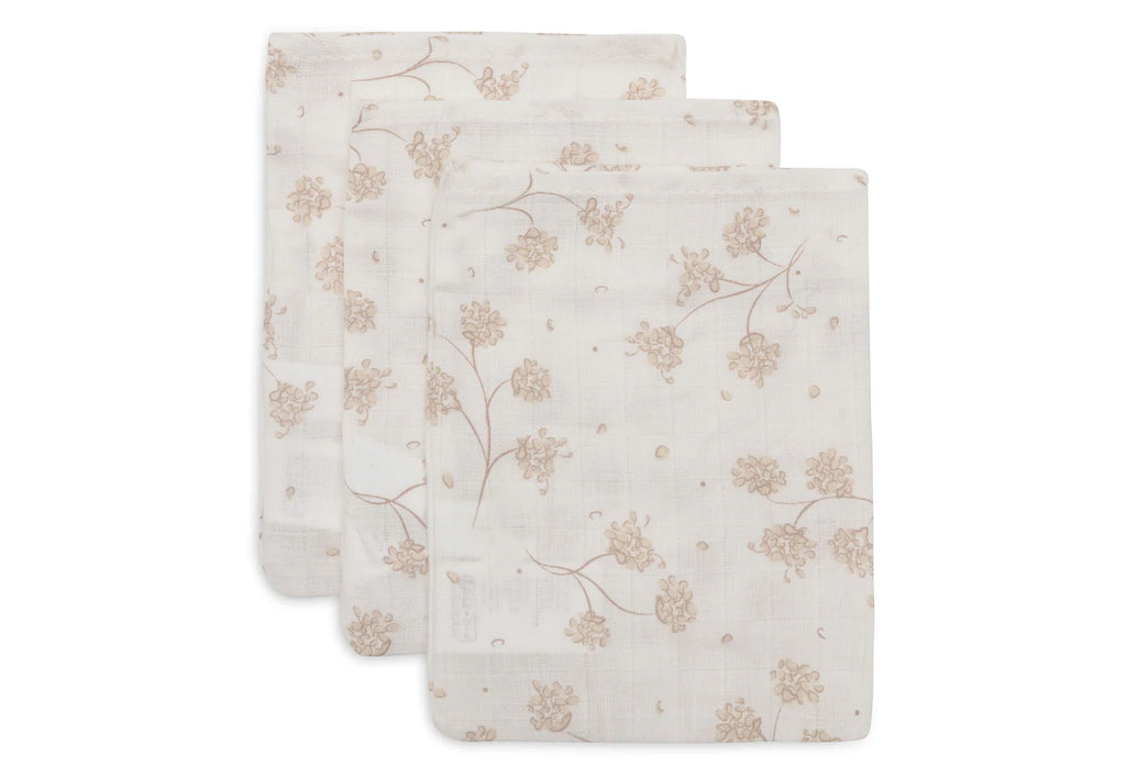 Washcloth Muslin Leafy Dreams (3 Pack)