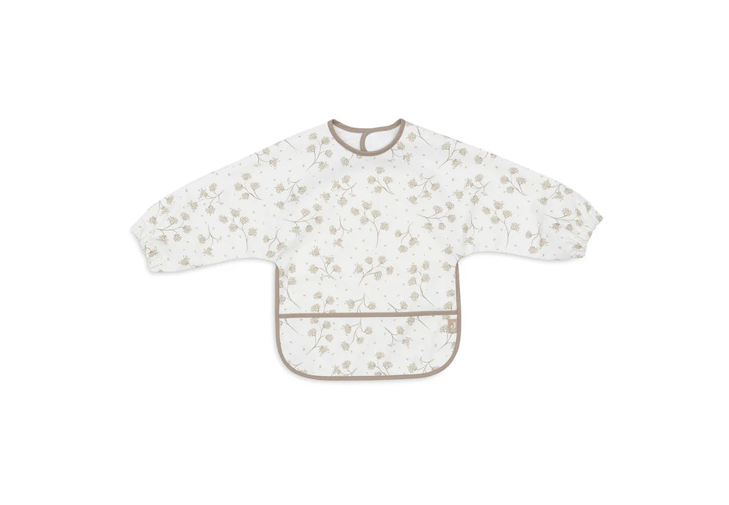 Leafy Dreams Waterproof Bib with Sleeve