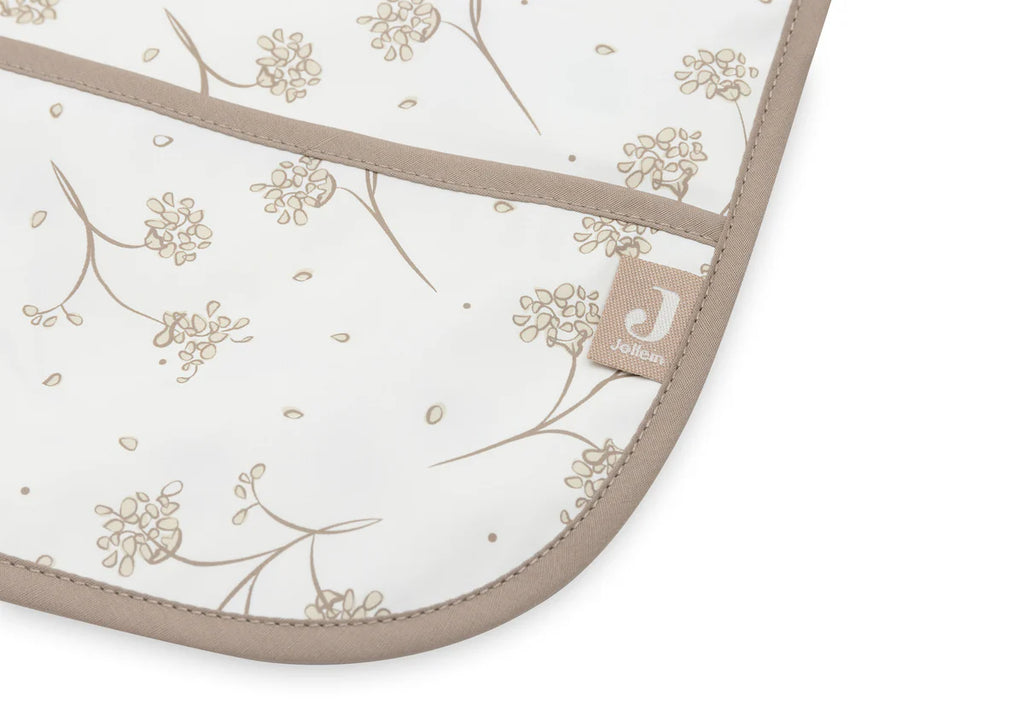 Leafy Dreams Waterproof Bib with Sleeve