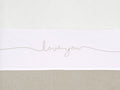 Crib Sheet - Love You