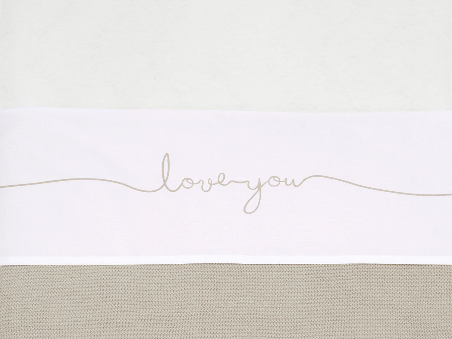 Crib Sheet - Love You