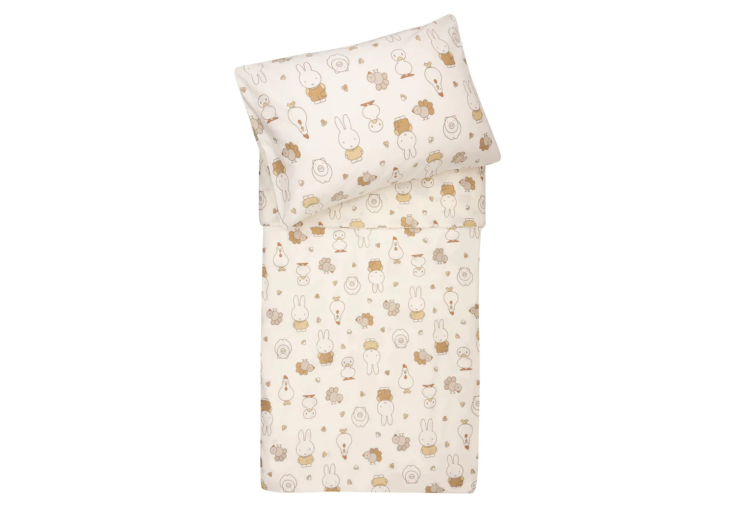 Duvet cover with Pillow Case - Miffy Family Farm