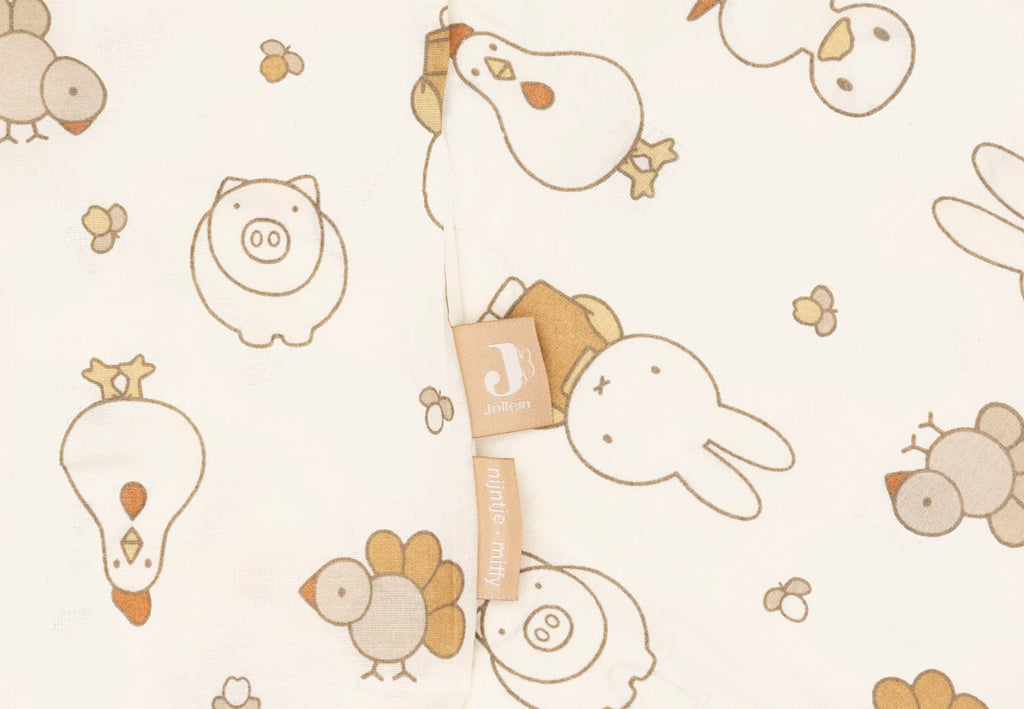Duvet cover with Pillow Case - Miffy Family Farm
