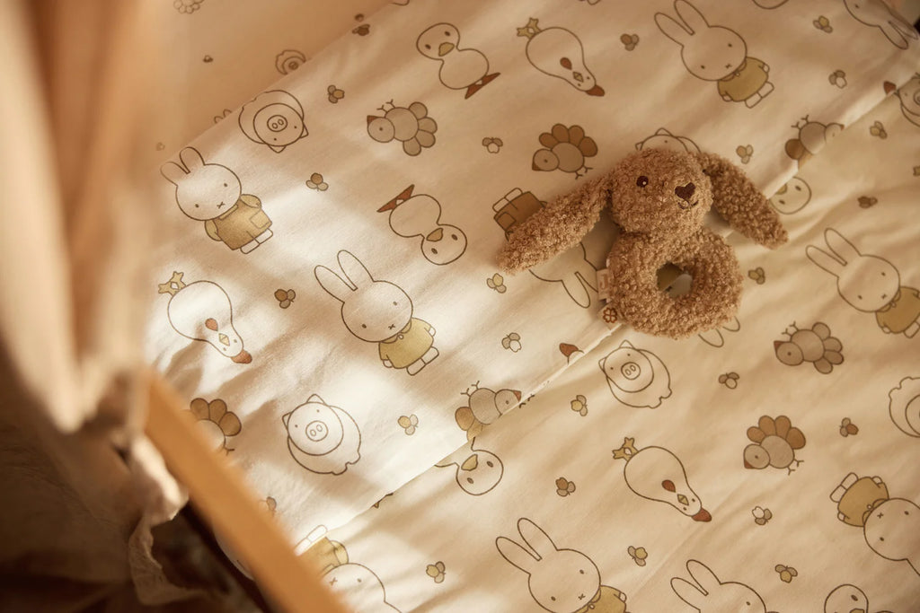 Duvet cover with Pillow Case - Miffy Family Farm