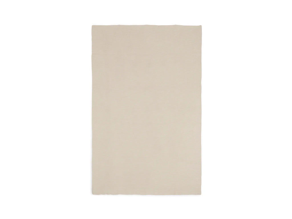 Cradle Blanket Basic Knit Nougat 75x100cm