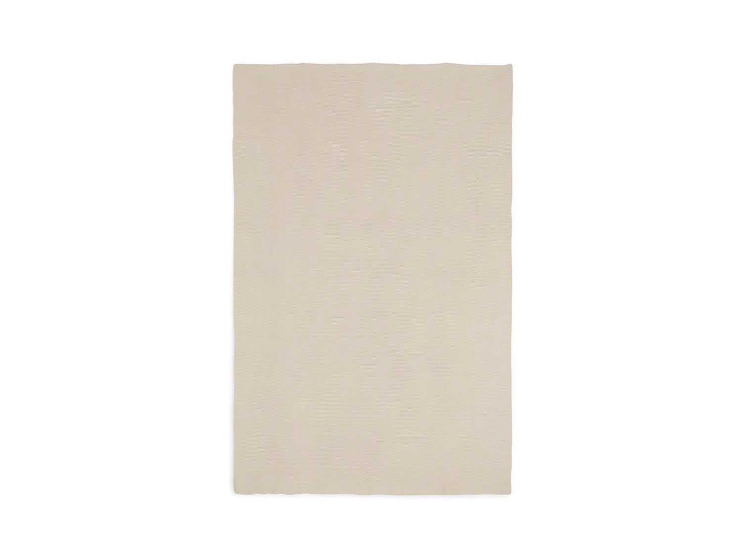 Cradle Blanket Basic Knit Nougat 75x100cm
