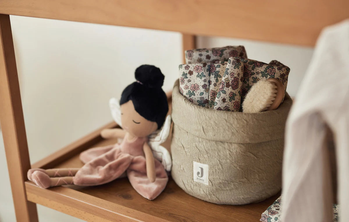 Washcloth Muslin Retro flowers (3 Pack)