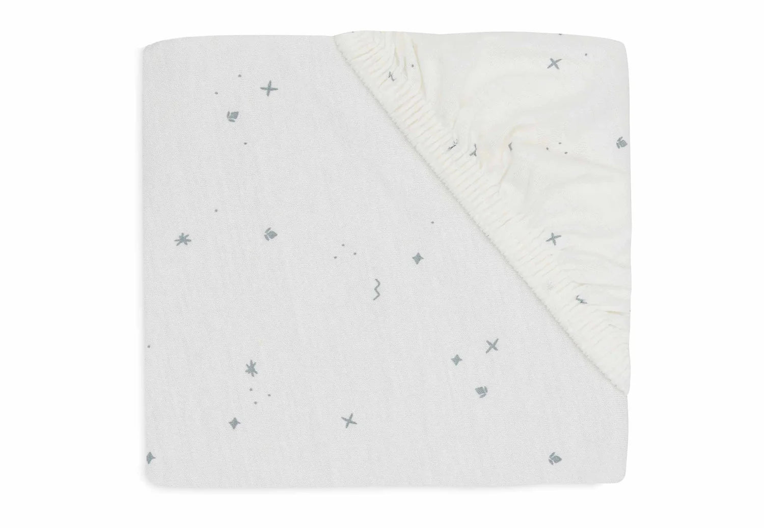 Fitted sheet jersey - Twinkling Sea Green